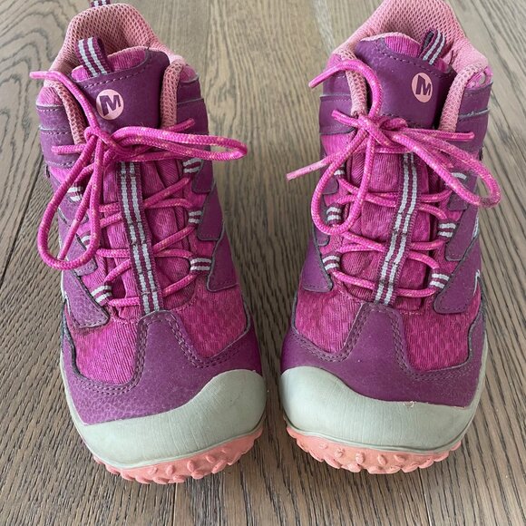 Merrell Other - Merrell Girls' Chameleon 7 Access Mid Waterproof Hiking Boot